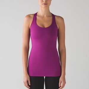 Lululemon cool racerback tank in regal plum